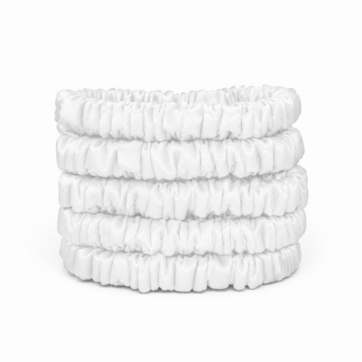 22 Momme Silk Slim Scrunchie | Luxury Hair Tie | 100% Silk