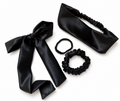 Pure Silk Styling Collection | 22 Momme Silk Headband, Large Silk Scrunchie & Skinny Silk Scrunchie & 95 cm Hair Ribbon | Luxury Gift Set