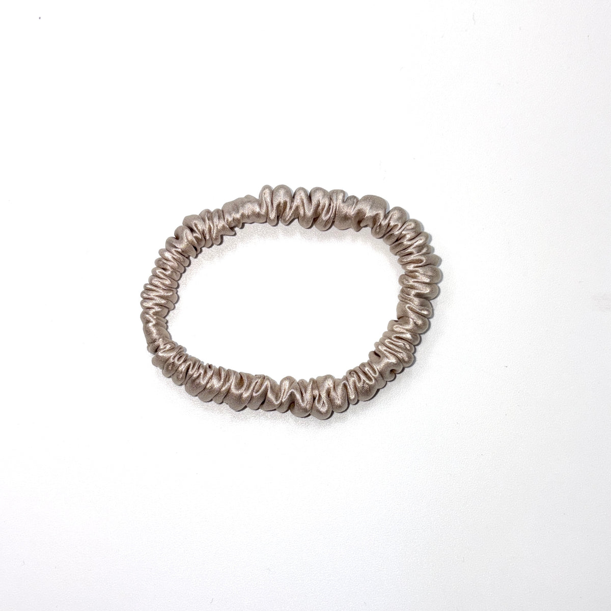 22 Momme Silk Scrunchie Set | Caramel | Large, Medium & Slim Hair Tie