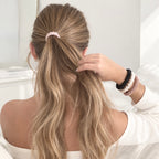 22 Momme Silk Slim Scrunchie | Luxury Hair Tie | 100% Silk