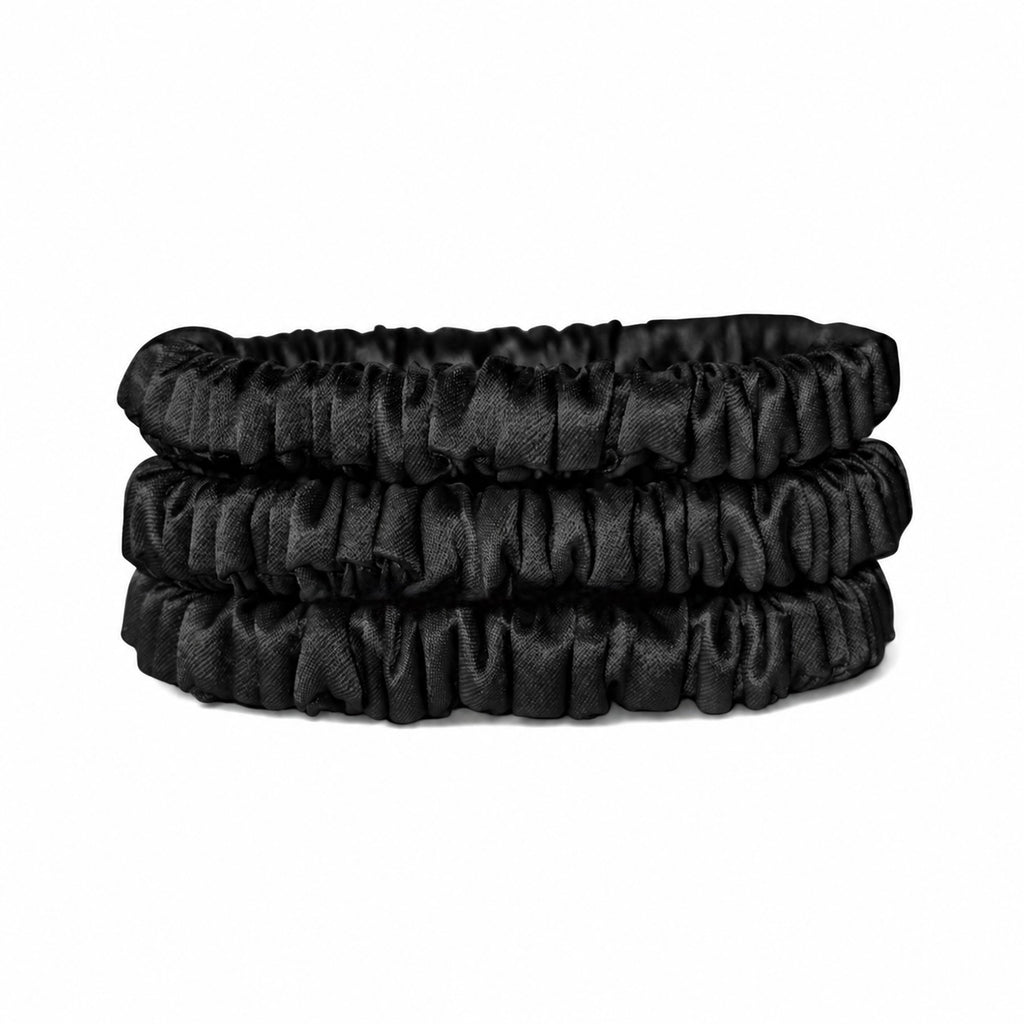 22 Momme Silk Slim Scrunchie | Luxury Hair Tie | 100% Silk