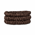 22 Momme Silk Slim Scrunchie | Luxury Hair Tie | 100% Silk