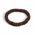 22 Momme Silk Slim Scrunchie | Luxury Hair Tie | 100% Silk