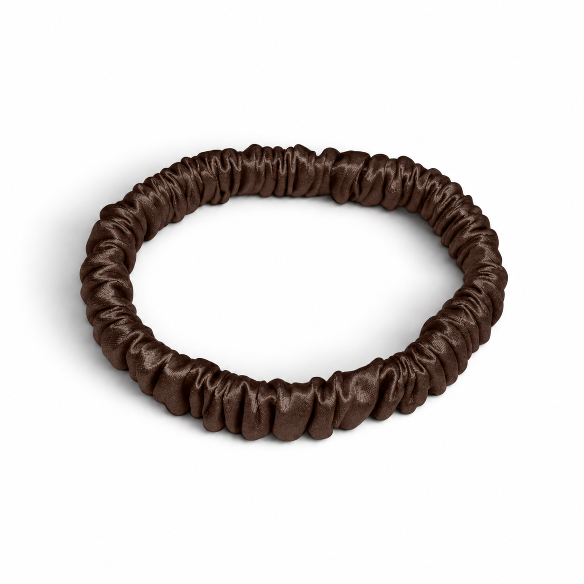 22 Momme Silk Slim Scrunchie | Luxury Hair Tie | 100% Silk