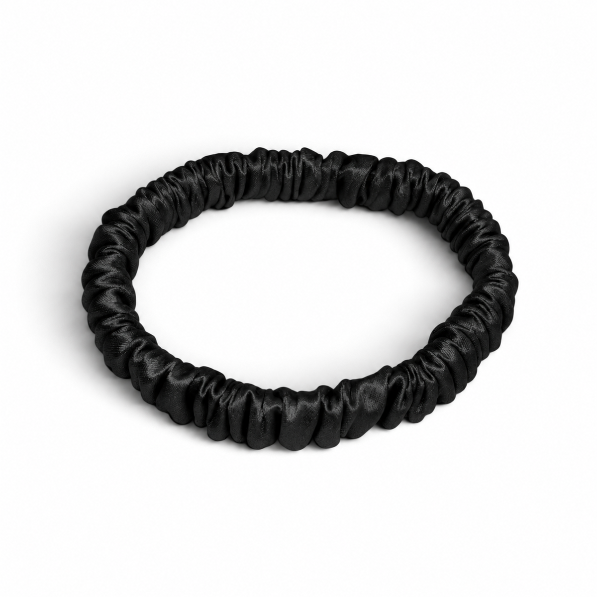 22 Momme Silk Slim Scrunchie | Luxury Hair Tie | 100% Silk