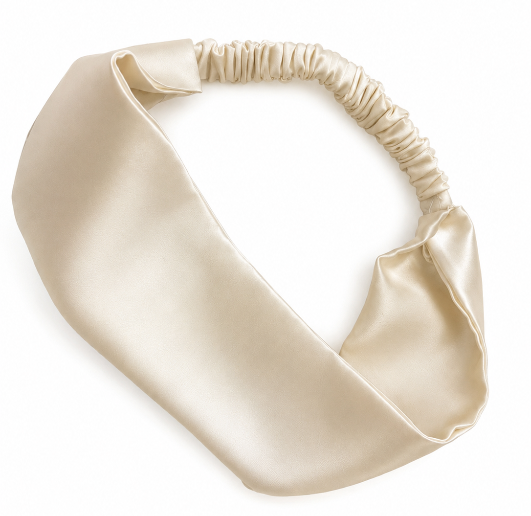 22 Momme Mulberry Silk Headband | 100% Pure Silk Hair Band | Luxury Headband | Gentle Hair Accessory | No Hair Damage