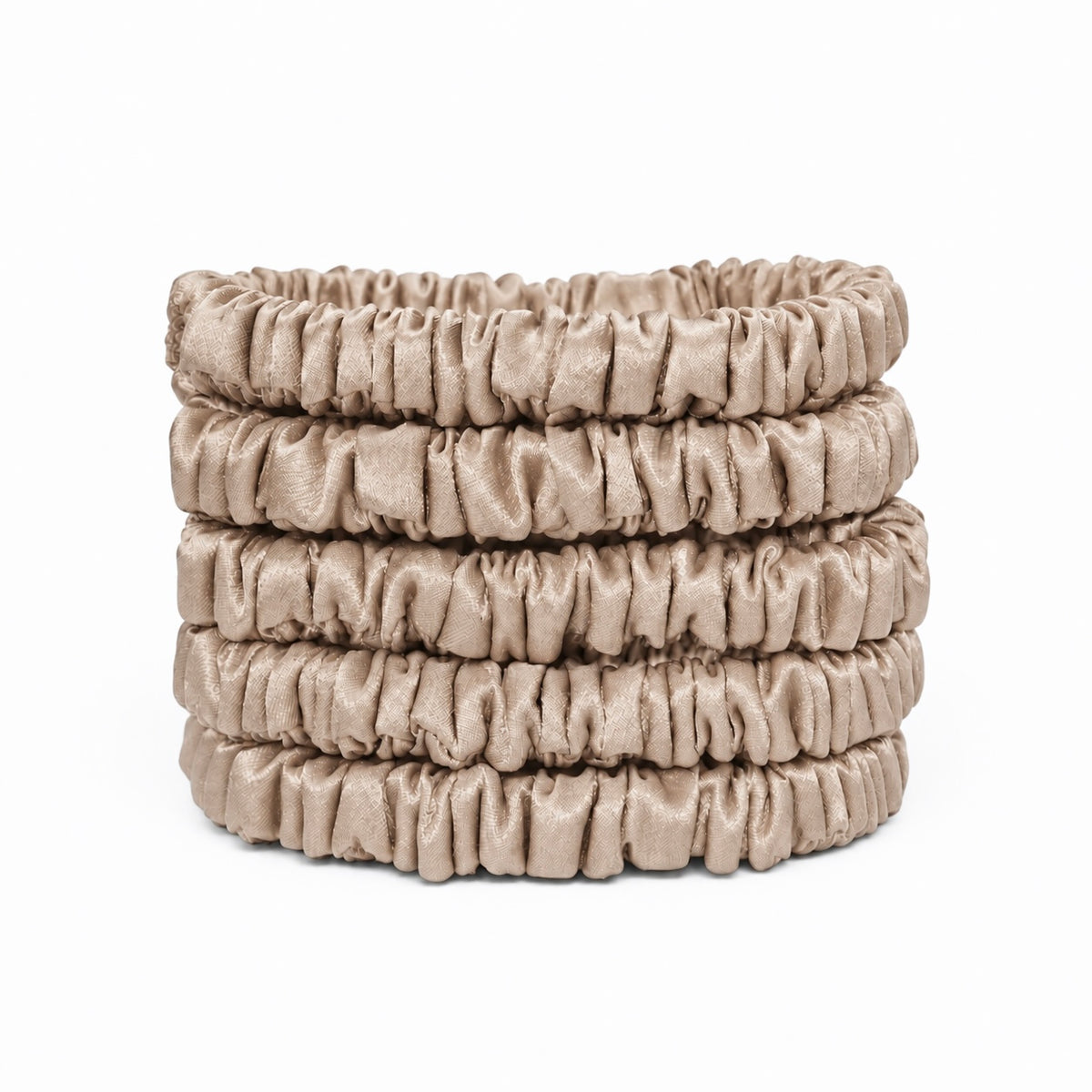 22 Momme Silk Slim Scrunchie | Luxury Hair Tie | 100% Silk