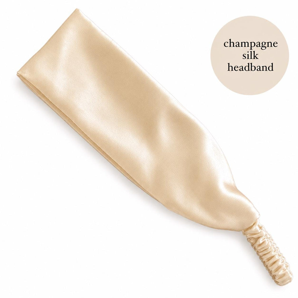 22 Momme Mulberry Silk Headband | 100% Pure Silk Hair Band | Luxury Headband | Gentle Hair Accessory | No Hair Damage