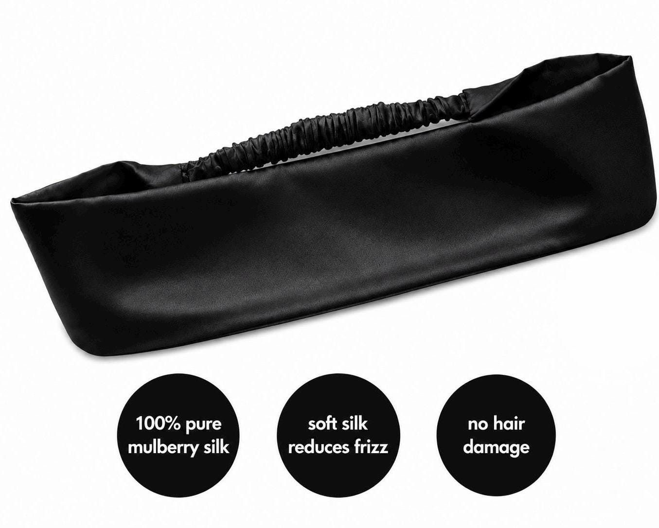 22 Momme Mulberry Silk Headband | 100% Pure Silk Hair Band | Luxury Headband | Gentle Hair Accessory | No Hair Damage