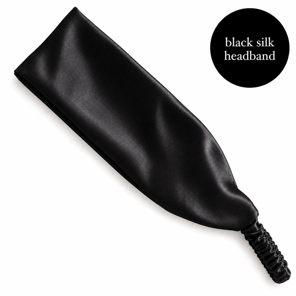 22 Momme Mulberry Silk Headband | 100% Pure Silk Hair Band | Luxury Headband | Gentle Hair Accessory | No Hair Damage