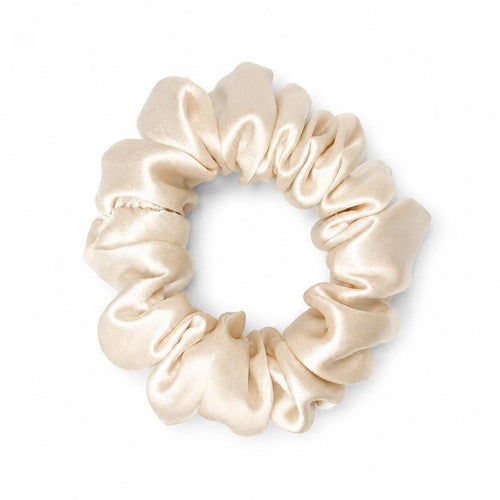 22 Momme Silk Scrunchie | 100% Mulberry Silk Hair Tie | Luxury Oversized Silk Scrunchie | Gentle Hair Elastic | Gift for Her