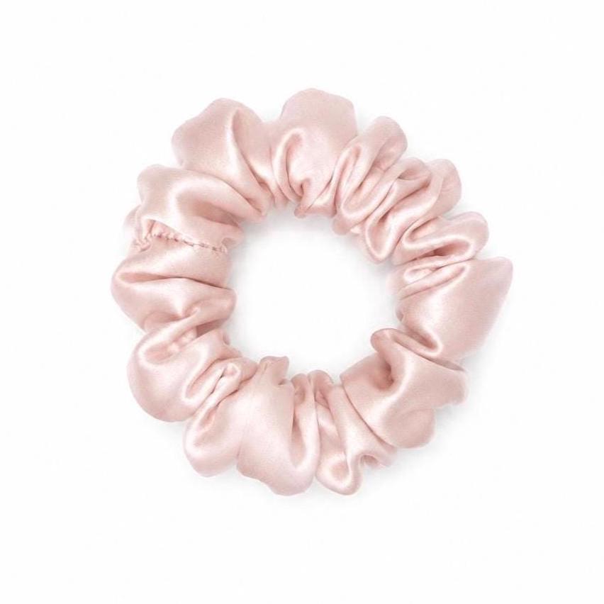 22 Momme Silk Scrunchie | 100% Mulberry Silk Hair Tie | Luxury Oversized Silk Scrunchie | Gentle Hair Elastic | Gift for Her